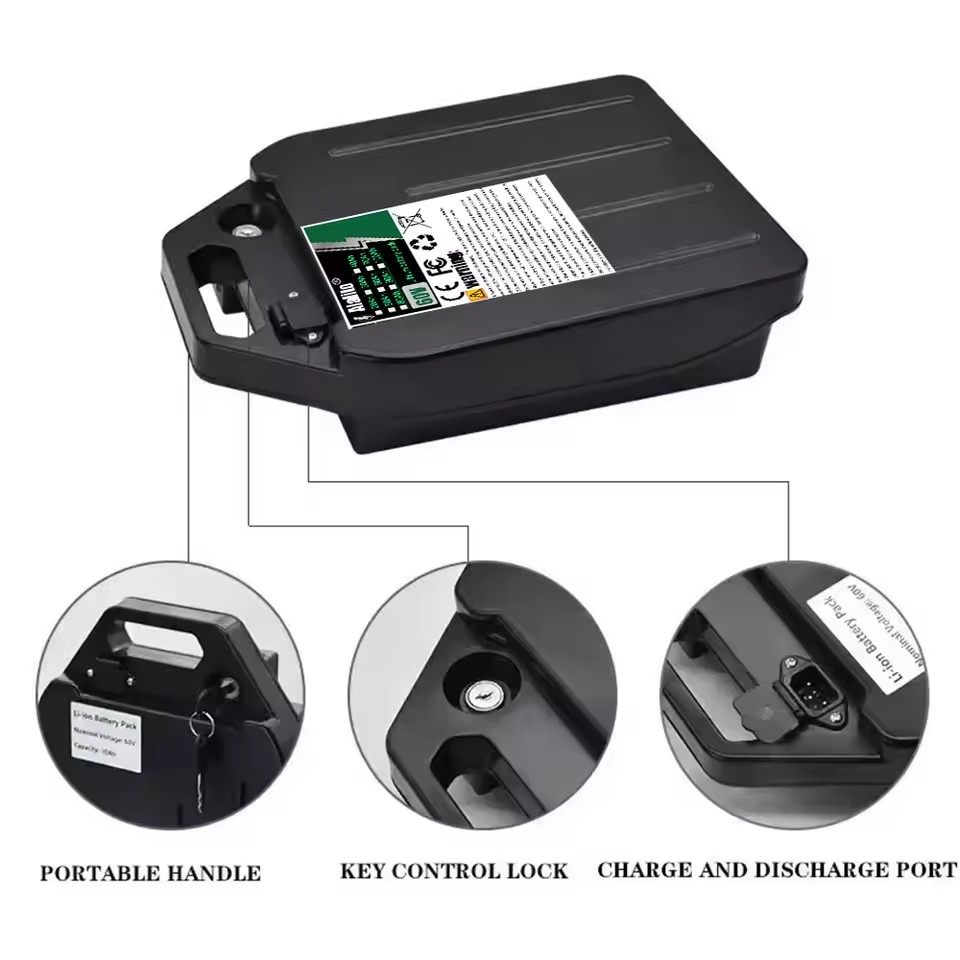 Batteria al litio per veicoli  - 60V 50Ah Electric Scooter Battery recensione e prezzo